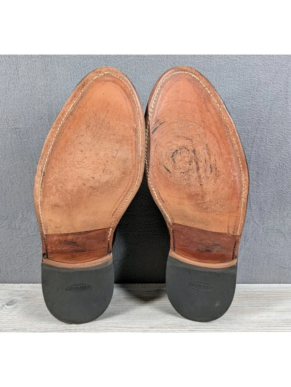 Bostonian Crown Windsor Cap Toe Oxford Mens 12 Brown Leather Brogue Dress Shoe